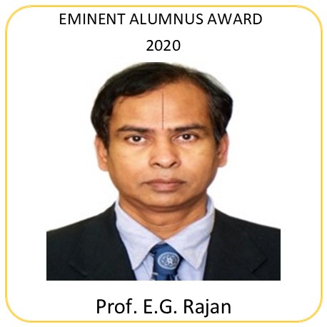 THE EMINENT ALUMNUS AWARD FOR 2020