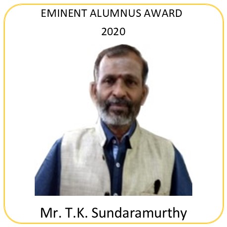 THE EMINENT ALUMNUS AWARD FOR 2020