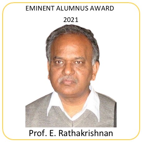 THE EMINENT ALUMNUS AWARD FOR 2021