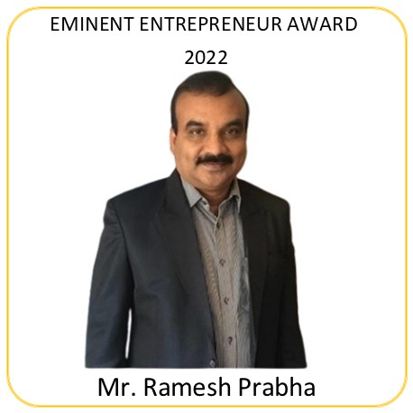 THE EMINENT ENTREPRENEUR AWARD FOR 2022
