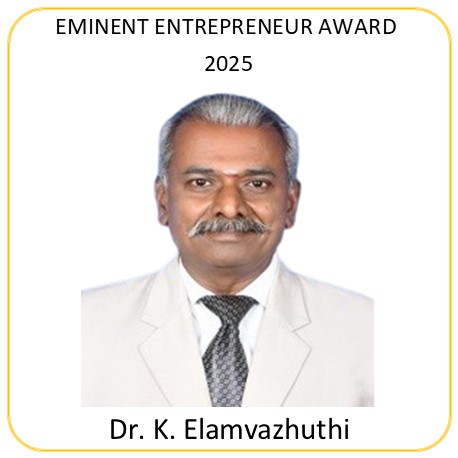 THE EMINENT ENTREPRENEUR AWARD FOR 2025