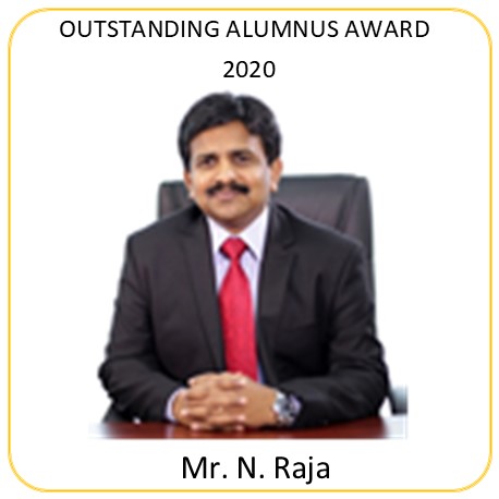 THE OUTSTANDING ALUMNUS AWARD FOR 2020