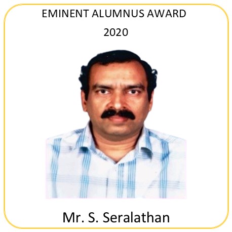 THE EMINENT ALUMNUS AWARD FOR 2020