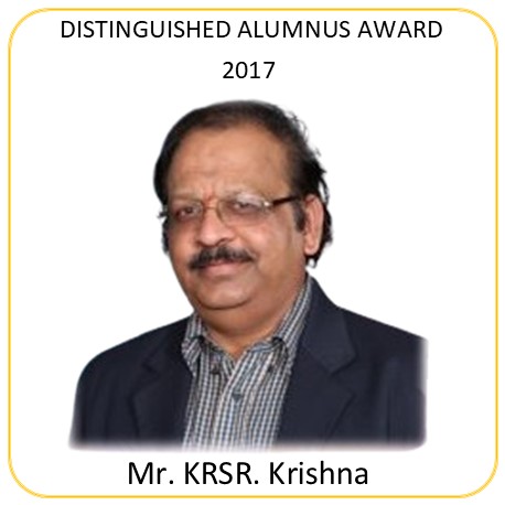 THE DISTINGUISHED ALUMNUS AWARD FOR 2017
