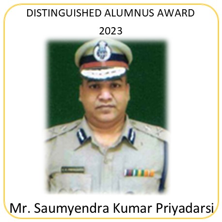 THE DISTINGUISHED ALUMNUS AWARD FOR 2023