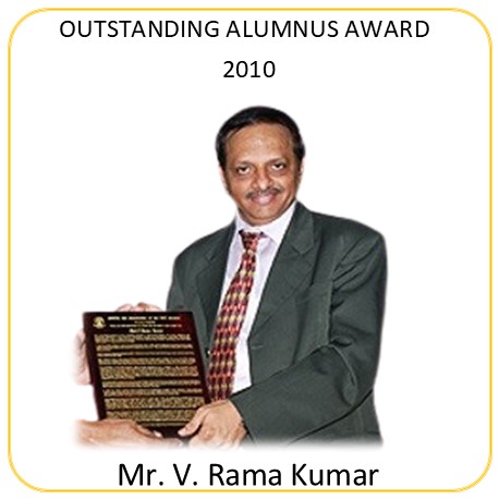 THE OUTSTANDING ALUMNUS AWARD FOR 2010