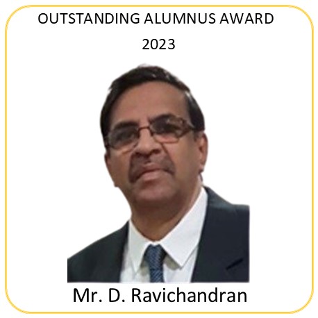 THE OUTSTANDING ALUMNUS AWARD FOR 2023
