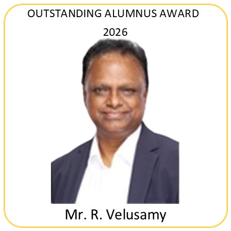 THE OUTSTANDING ALUMNUS AWARD FOR 2026